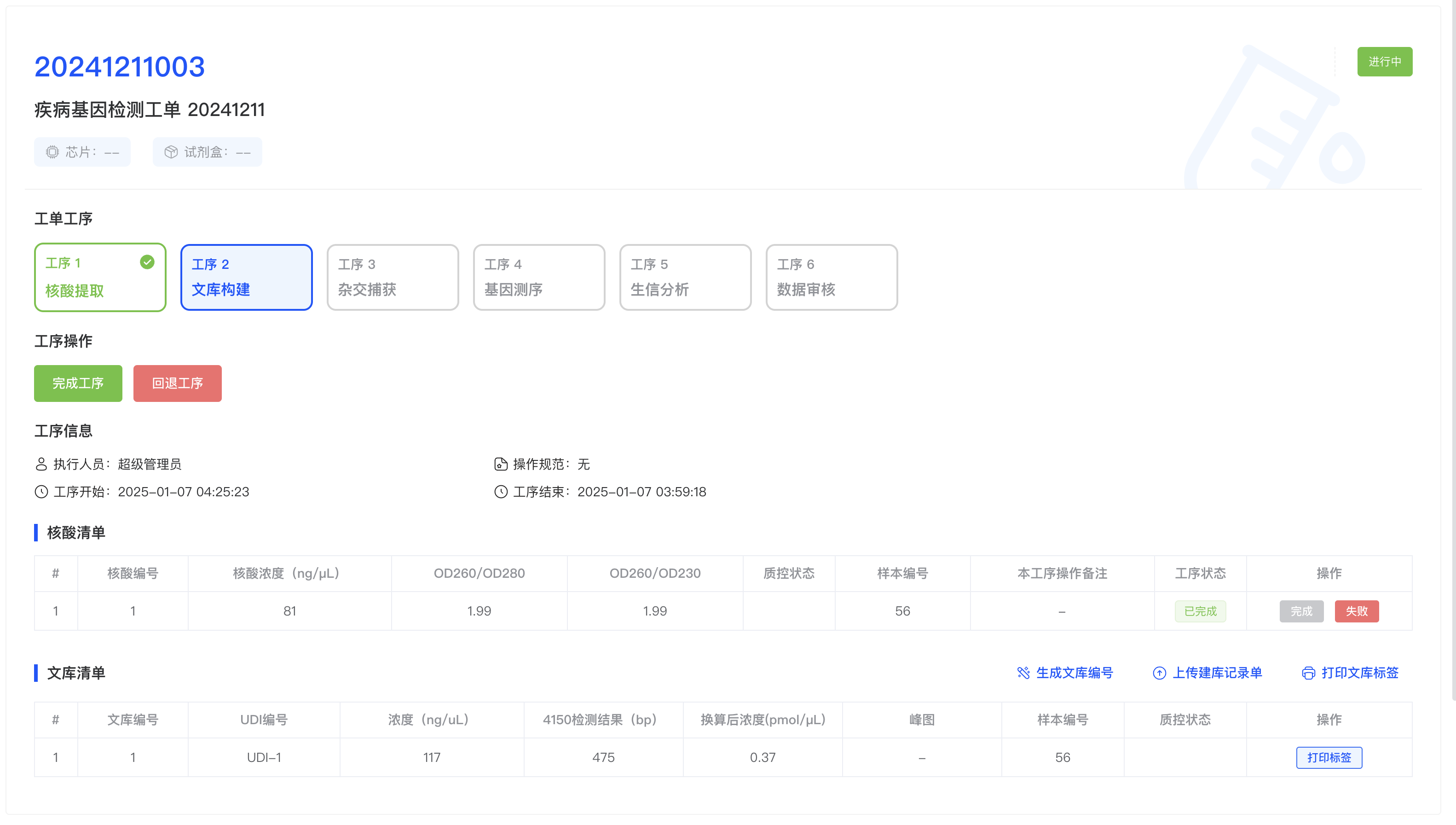 文库构建工序
